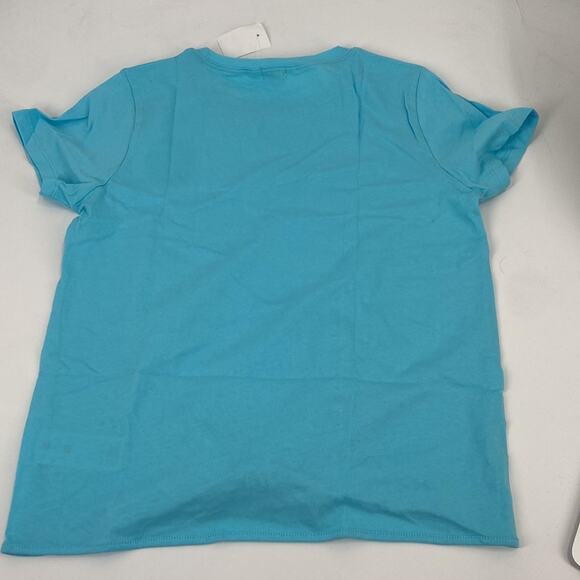 NWT J.Crew Crewcuts Frosty Aqua Tie Front top - Picture 4 of 6